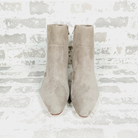 NEW Vince Taupe Suede Ankle Boots,MSRP $395 - Picture 5 of 8
